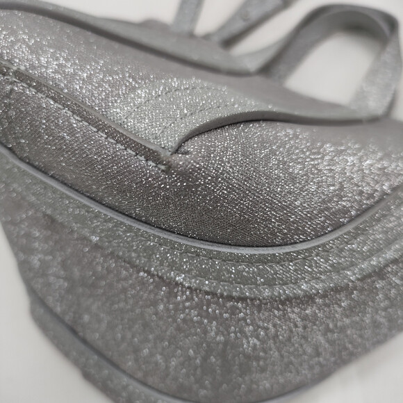 Balenciaga Hand Bag Silver Nylon #158225B57B - Picture 8 of 15